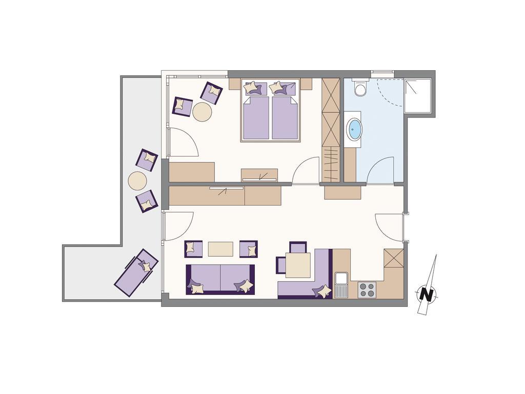 Tschuggmall Appartements Fiss Esterno foto